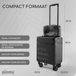 PIXMY® - MT130-S - Make Up Koffer - Cosmetica Koffer - DESIGN -Cosmeticawinkel 1200x1200 1965