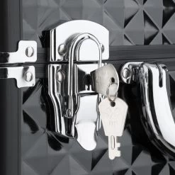 Dreamble Make-up Koffer - Make-up Trolley - Zwart - Rijdbaar - Met Wieltjes - Compact - 8 Vakken - Met Slot - 2 Sleutels -Cosmeticawinkel 1200x1200 1980