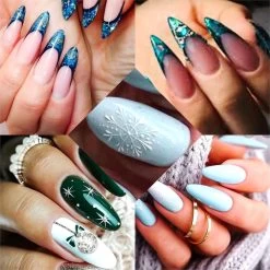 Elvi Polygel Starterskit -Complete Set Inc. USB UV/Led Mini Lamp-6x15g Polygel Kleuren Blauw - Nagelverlenging Polyacryl UV Nagellak-Quick Extension Temperature Color Changing Gel Blue Green -Cosmeticawinkel 1200x1200 299