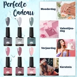 Luneya Gellak - Hidden Blossom Edition - 6-Delige Gellak Starterspakket - Gel Nagellak 14 Luneya Gellak - Hidden Blossom Edition - 6-Delige Gellak Starterspakket - Gel Nagellak -Cosmeticawinkel 1200x1200 303