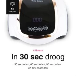 Vivid Green UV Lamp Gelnagels - Led Nagellamp - Gellak Nagel Lamp - Nageldroger - Naggellak Droger - Nagels - 168W -Cosmeticawinkel 1200x1200 396