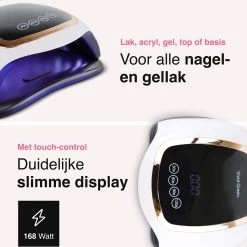 Vivid Green UV Lamp Gelnagels - Led Nagellamp - Gellak Nagel Lamp - Nageldroger - Naggellak Droger - Nagels - 168W -Cosmeticawinkel 1200x1200 397