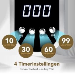 BoraPora Professionele Nageldroger - 280 Watt UV LED Lamp Nagels - 66 Leds - Nagel UV Lamp - Gellak Lamp - Nagellamp - Nagellamp Led - Nagellamp Voor Gel Nagellak - Nagellamp Led Uv - Nagellamp Uv - Nagellamp Gelnagels - Gellak - Nageldroger -Cosmeticawinkel 1200x1200 402