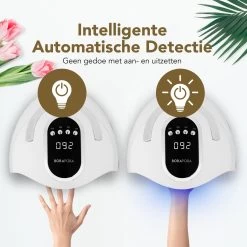 BoraPora Professionele Nageldroger - 280 Watt UV LED Lamp Nagels - 66 Leds - Nagel UV Lamp - Gellak Lamp - Nagellamp - Nagellamp Led - Nagellamp Voor Gel Nagellak - Nagellamp Led Uv - Nagellamp Uv - Nagellamp Gelnagels - Gellak - Nageldroger -Cosmeticawinkel 1200x1200 403