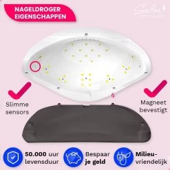 Seidon© Nageldroger 168W - LED Lamp Nagels - Gellak Lamp - UV Lamp Gelnagels -Cosmeticawinkel 1200x1200 411