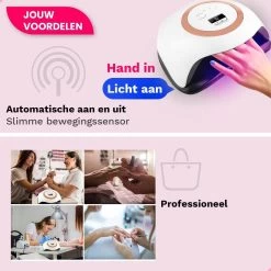 Seidon© Nageldroger 168W - LED Lamp Nagels - Gellak Lamp - UV Lamp Gelnagels -Cosmeticawinkel 1200x1200 414