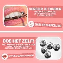 Nince DIY Tooth Gem Kit Hoogwaardig Materiaal - Wit - Tand Diamantje Kit -Cosmeticawinkel 1200x1200 42