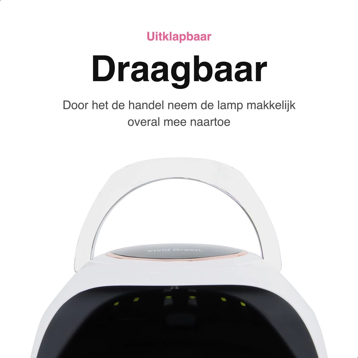 Vivid Green UV Lamp Gelnagels - Led Nagellamp - Gellak Nagel Lamp - Nageldroger - Naggellak Droger - Nagels - 180W 9 Vivid Green UV Lamp Gelnagels - Led Nagellamp - Gellak Nagel Lamp - Nageldroger - Naggellak Droger - Nagels - 180W - Afbeelding 7