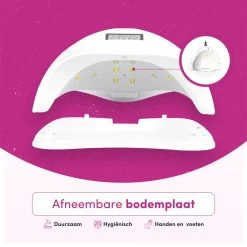 TheBeautyWay Nageldroger - Voor Gelnagels - Geschikt Voor Elke Nagel Gellak - 24 LEDs -Cosmeticawinkel 1200x1200 434