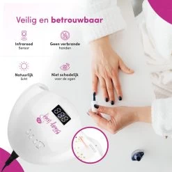 TheBeautyWay Nageldroger - Voor Gelnagels - Geschikt Voor Elke Nagel Gellak - 24 LEDs -Cosmeticawinkel 1200x1200 437