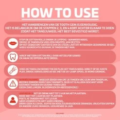 Nince DIY Tooth Gem Kit Hoogwaardig Materiaal - Wit - Tand Diamantje Kit -Cosmeticawinkel 1200x1200 44