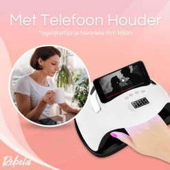 Rebela | Nageldroger | Gelnagels | GEL UV LED Nail Lamp 168w | UV Lamp Gelnagels | Led Nagellamp | Nageldroger | Wit 19 Rebela | Nageldroger | Gelnagels | GEL UV LED Nail Lamp 168w | UV Lamp Gelnagels | Led Nagellamp | Nageldroger | Wit -Cosmeticawinkel 1200x1200 444