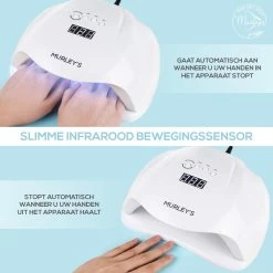 Murley’s Pro Dual Nagellamp Gellak Nageldroger - UV LED Nagel Lamp - 54 Watt - 36 LED’s 13 Murley’s Pro Dual Nagellamp Gellak Nageldroger - UV LED Nagel Lamp - 54 Watt - 36 LED’s -Cosmeticawinkel 1200x1200 453