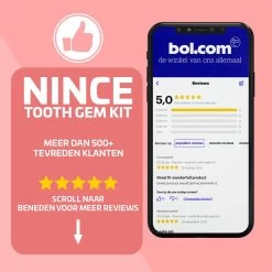 Nince DIY Tooth Gem Kit Hoogwaardig Materiaal - Wit - Tand Diamantje Kit -Cosmeticawinkel 1200x1200 46