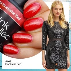 Pink Gellac - Rockstar Red - Gellak - Vegan - Rood - Glanzend - 15ml