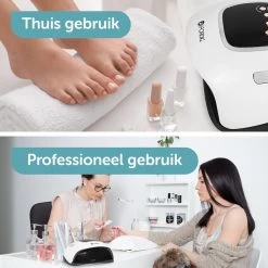 ForDig 220W Professionele Nageldroger Voor Gel Nagels - Nagellak Droger Met UV LED Lamp En Timer Voor Gelnagels - Nageldrogerlamp Met 57 LED Lampjes Voor Nagel Gellak - Geschikt Voor Manicure En Pedicure - Nagellakdroger Hard Gelpolish Builder -Cosmeticawinkel 1200x1200 471