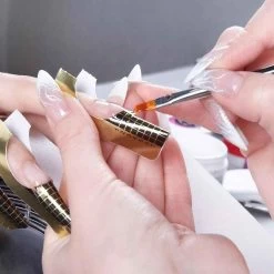 Acrylnagels Set | Nail Art | Liquid MMA Free | Wit, Roze & Transparant -Cosmeticawinkel 1200x1200 493