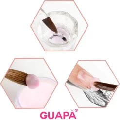 GUAPÀ Acryl Starterspakket | Acryl Nagels | Acrylic Liquid | Acryl Penselen | Dappendish | Acryl Nagels | Acrylic Nails -Cosmeticawinkel 1200x1200 541