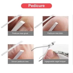 Luxe Manicure En Pedicure Set - Nagelverzorging - Nail Art - 18 Delig - Zwart -Cosmeticawinkel 1200x1200 575