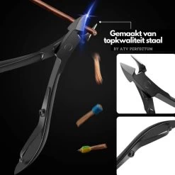 ⭐ATV PERFECTUM Luxe 18-delige - Manicure Set - Zwart Manicureset - Manicure Setje Pedicureset - Nagelschaartje - Nagelknipper – Nagelknipper Set - Manicureset - Manicuresetje -Cosmeticawinkel 1200x1200 600