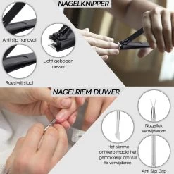 Thumbs Up 6-Delige Nagel Set - Ingegroeide Teennagel - Nageltang Met Bufferveer- Teennagelknipper - Nagelknipper Set - Zilver -Cosmeticawinkel 1200x1200 644
