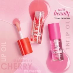 Golden Rose MISS BEAUTY STRAWBERRY TINT LIP OIL Super Zachte Lip Olie Voor Als Verzorging Of Over Je Lippenstift -Cosmeticawinkel 1200x1200 724
