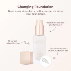 Meroda Changing Foundation - Kleurveranderende Foundation - 30ml -Cosmeticawinkel 1200x1200 852