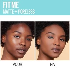 Maybelline Fit Me Matte & Poreless Foundation - 332 Golden Caramel -Cosmeticawinkel 1200x1200 891