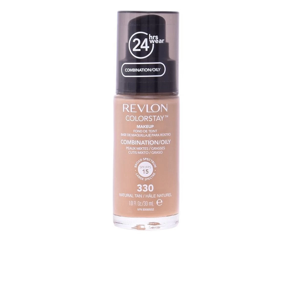 Revlon Colorstay Foundation With Pump - 330 Natural Tan (Oily Skin) 8 Revlon Colorstay Foundation With Pump - 330 Natural Tan (Oily Skin) - Afbeelding 6