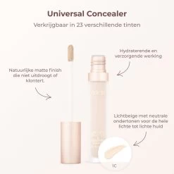 Meroda Universal Concealer - 1C | Lichtbeige Met Neutrale Ondertonen Voor De Hele Lichte Tot Lichte Huid - 30ml 15 Meroda Universal Concealer - 1C | Lichtbeige Met Neutrale Ondertonen Voor De Hele Lichte Tot Lichte Huid - 30ml -Cosmeticawinkel 1200x1200 931