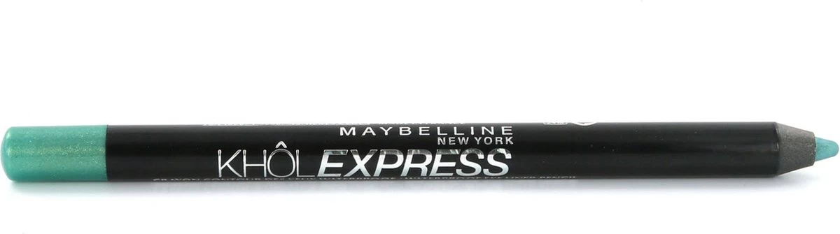 Maybelline Khol Express Waterproof Oogpotlood - Metallic Green 4 Maybelline Khol Express Waterproof Oogpotlood - Metallic Green - Afbeelding 2
