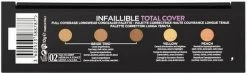 L'Oréal Paris LMU Inf.TCover Conceal.palette 2 Dark S Concealermake-up -Cosmeticawinkel 1200x357