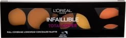L'Oréal Paris LMU Inf.TCover Conceal.palette 2 Dark S Concealermake-up -Cosmeticawinkel 1200x367 1