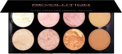 MAKEUP REVOLUTION Ultra Blush Palette Golden Sugar, 13 G 8 MAKEUP REVOLUTION Ultra Blush Palette Golden Sugar, 13 G -Cosmeticawinkel 1200x539