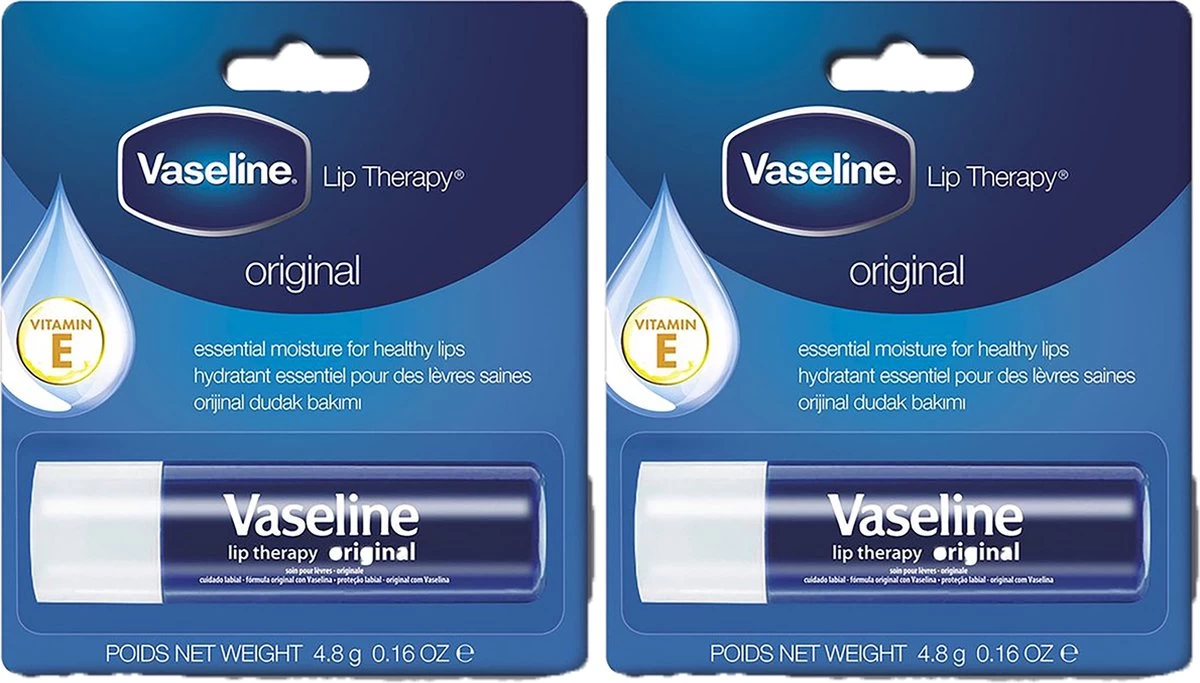 Vaseline® Vaseline Original Lippenbalsem Transparant 2x4 G 3 Vaseline® Vaseline Original Lippenbalsem Transparant 2x4 G