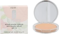 Clinique Almost Powder SPF 15 - Light - Make-uppoeder 34 Clinique Almost Powder SPF 15 - Light - Make-uppoeder -Cosmeticawinkel 1200x684