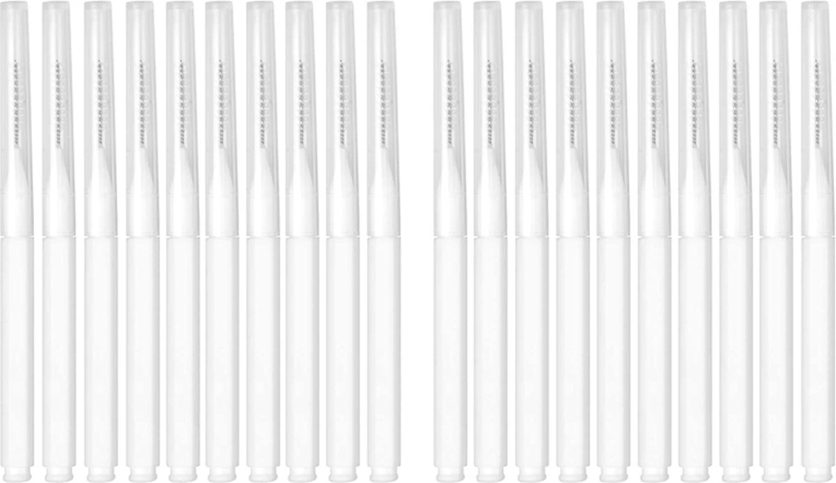 Clavier Micro Borstels Voor Wenkbrauw En Wimper Lifting Wit 20st. 4 Clavier Micro Borstels Voor Wenkbrauw En Wimper Lifting Wit 20st. - Afbeelding 2