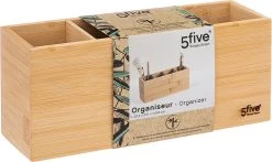 Five® Make-up Kwastenhouder Bamboe - Hout - Sorteervakken & Duurzaam 6 Five® Make-up Kwastenhouder Bamboe - Hout - Sorteervakken & Duurzaam -Cosmeticawinkel 1200x713 2