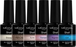 Méanail - Gellak - Shell - Fairy Tail - Gel Nagellak - 6 X 8ml