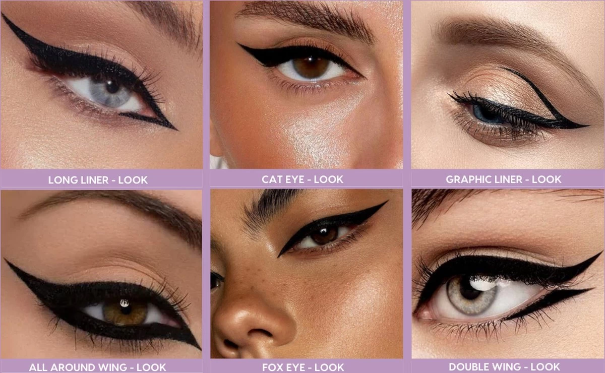 NIQA - Liquid Eyeliner Nightfall - Cat Eye Look - Vegan & Halal 5 NIQA - Liquid Eyeliner Nightfall - Cat Eye Look - Vegan & Halal - Afbeelding 3
