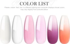 Polygel- 6 KLEUREN SET - 15 ML - Polygel Kit - Polygel Nagels - Polygel Kleuren -Cosmeticawinkel 1200x754