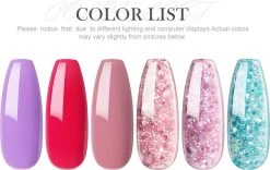 Polygel- 6 KLEUREN SET - 15 ML - Polygel Kit - Polygel Nagels - Polygel Kleuren -Cosmeticawinkel 1200x757