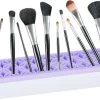 Make Up Organizer - Paars - Make Up Holder - Kwasten Organizer - Make Up Houder - Nagellak/Lipstick Organizer - Lippenstift Houder - Siliconen -Cosmeticawinkel 1200x762 1