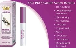 Merkloos FEG Pro Geavanceerde Wimpeserum | Wimper Groei Booster | Wimper Behandelingen | Serum Enhancer | Originele Feg Eyelash Enhancer Eyelash Serum Eyebrow Enhancer Eyebrow Serum -Cosmeticawinkel 1200x764