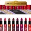 NYX Professional Makeup - Holidays 2022 Mrs Claus - Lipstick Vault - 14 Matte Lipsticks -Cosmeticawinkel 1200x772
