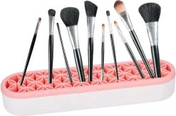 Make Up Organizer - Melon - Make Up Holder - Kwasten Organizer - Make Up Houder - Nagellak/Lipstick Organizer - Lippenstift Houder - Siliconen