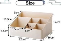 Merkloos Make-Up Organizer - Opbergdoos - Cosmetica - Grijs - Sieraden - Nagelak - Make Up Organizer - Make Up Organizers -Cosmeticawinkel 1200x798 6