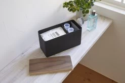 Yamazaki Opbergbox Make Up - Sanitair - Zwart 14 Yamazaki Opbergbox Make Up - Sanitair - Zwart -Cosmeticawinkel 1200x800 37