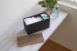 Yamazaki Opbergbox Make Up - Sanitair - Zwart 19 Yamazaki Opbergbox Make Up - Sanitair - Zwart -Cosmeticawinkel 1200x800 39