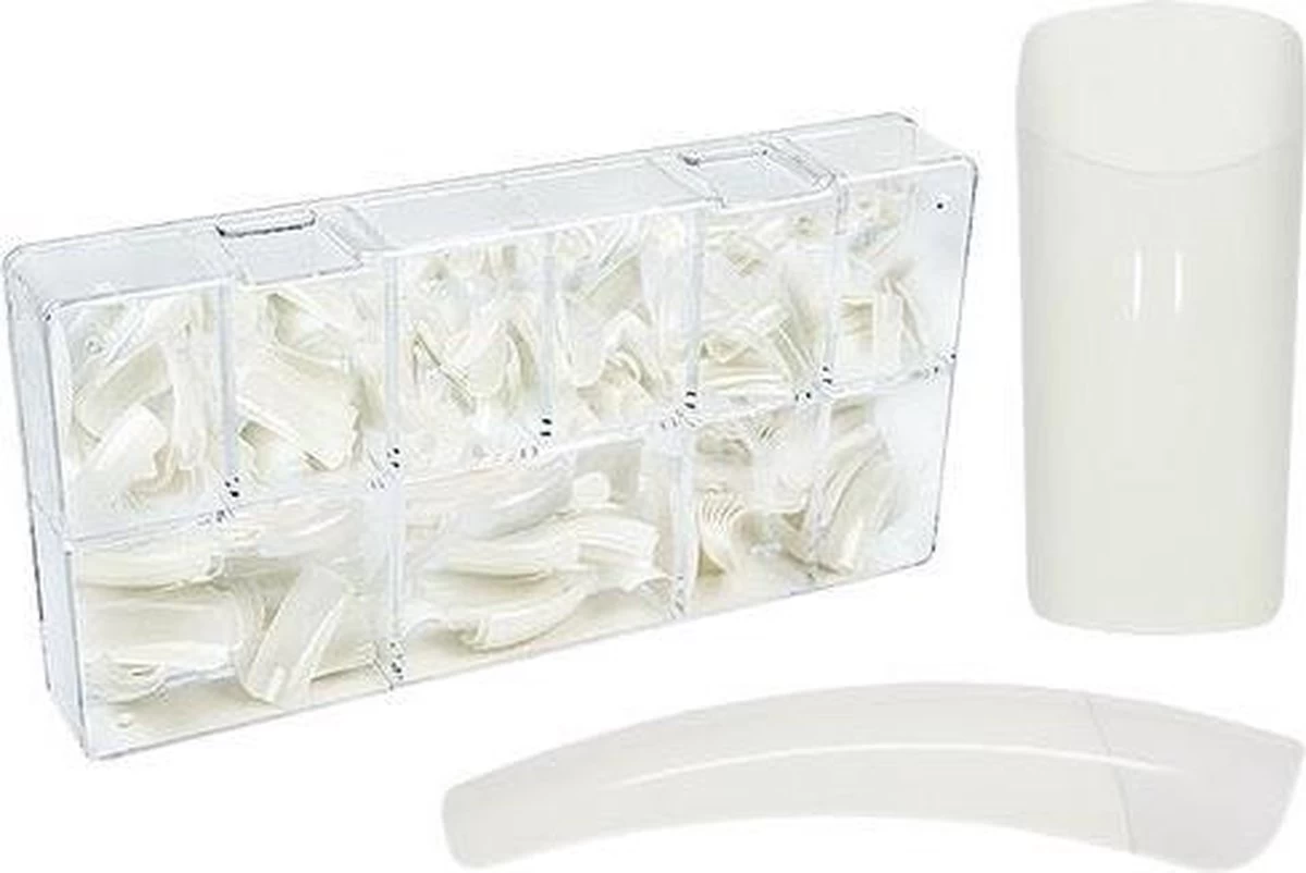 Merkloos Professionele Naturel Kunstnagel / Acryl Nagels Set + Nagellijm 5ml + Bokkenpootje - 500 Stuks Tips - Starter Kit Nails 4 Merkloos Professionele Naturel Kunstnagel / Acryl Nagels Set + Nagellijm 5ml + Bokkenpootje - 500 Stuks Tips - Starter Kit Nails - Afbeelding 2
